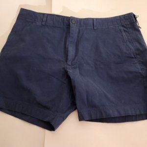 Brooks Brothers Shorts Men's 42 Blue Chino Cotton